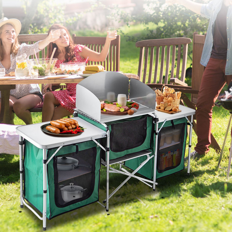 Camping kitchen online table